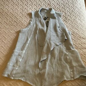 Focus Casual Life NWT blue vest